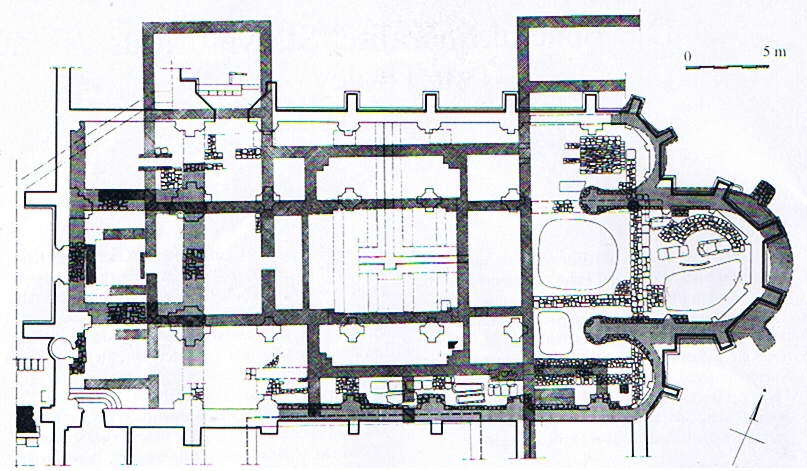 Grundriss der Abteikirche Tholey